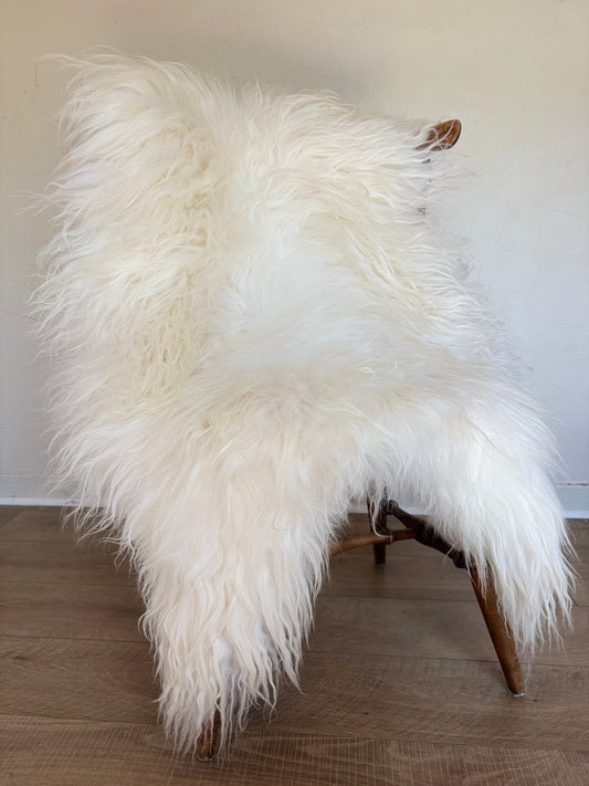 Sheepskin rug